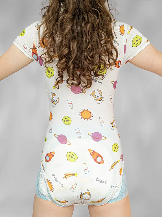 Боди "Котики в космосе" (2/3)